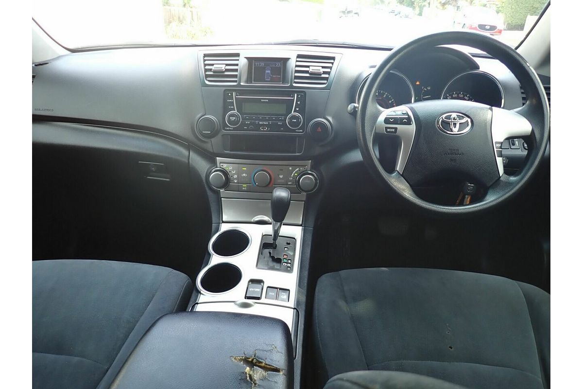 2012 Toyota Kluger KX-R (4x4) 7 Seat GSU45R MY11 Upgrade