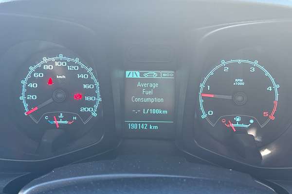 2014 Holden Colorado LX RG Rear Wheel Drive