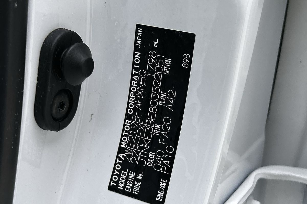 2024 Toyota Corolla Ascent Sport Hybrid ZWE219R