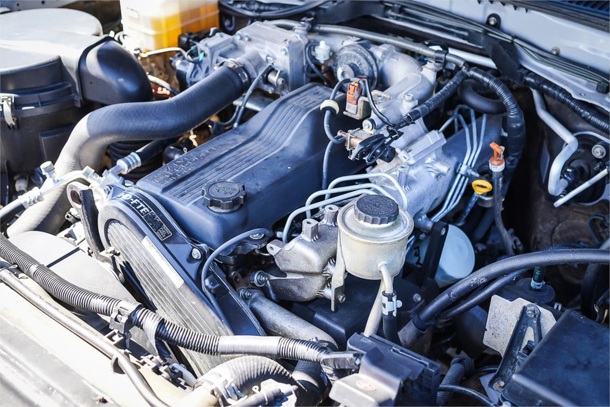 2003 Toyota Landcruiser GXL HDJ100R