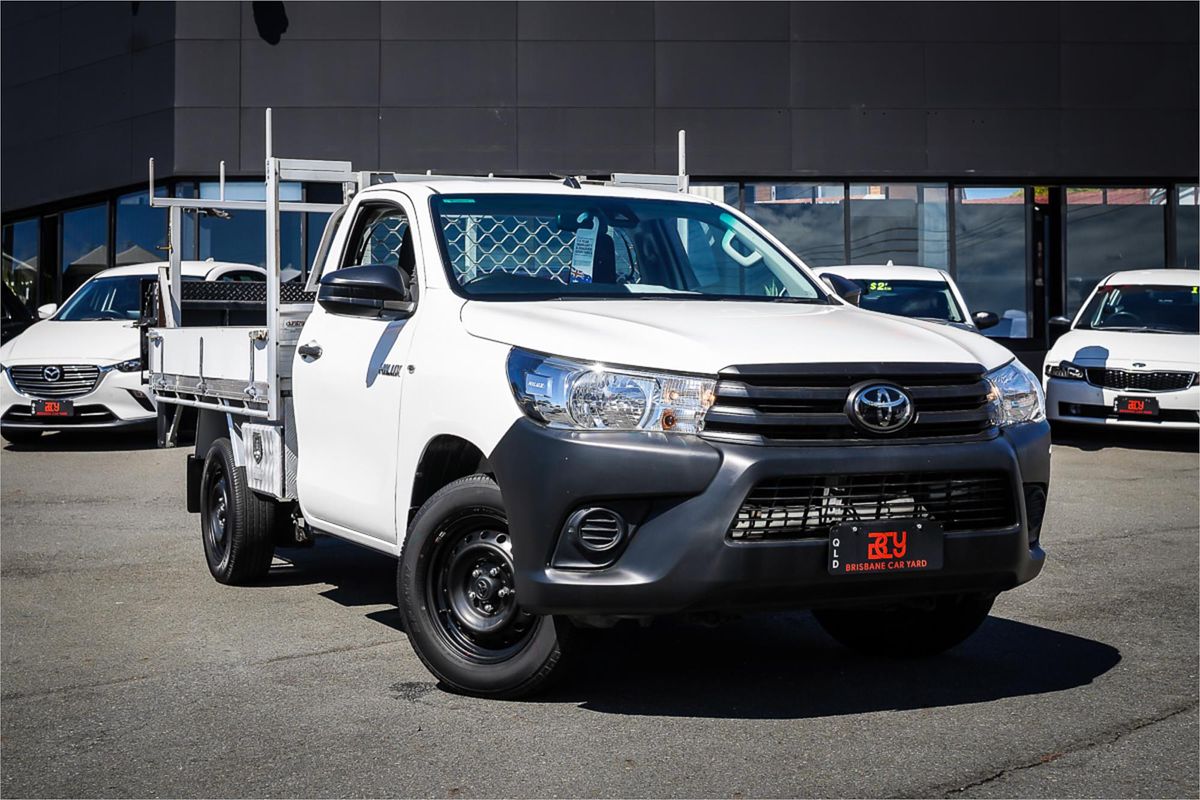 2019 Toyota Hilux Workmate TGN121R Rear Wheel Drive