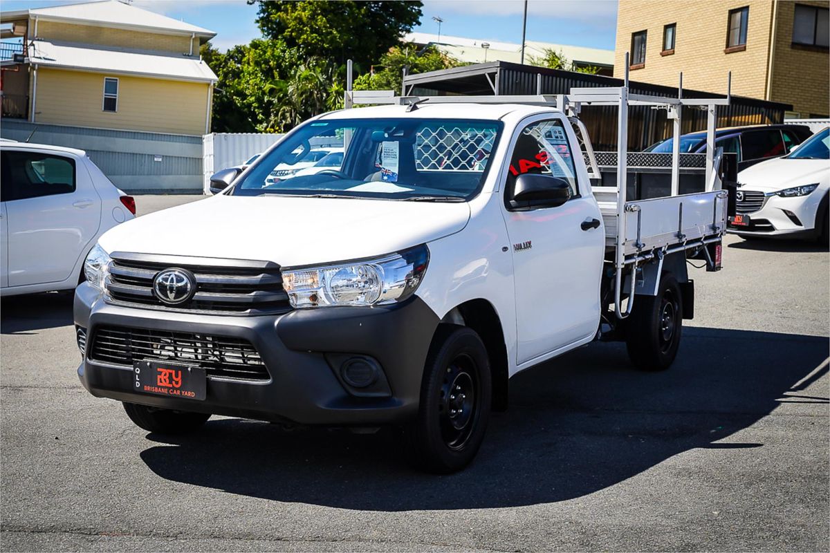 2019 Toyota Hilux Workmate TGN121R Rear Wheel Drive