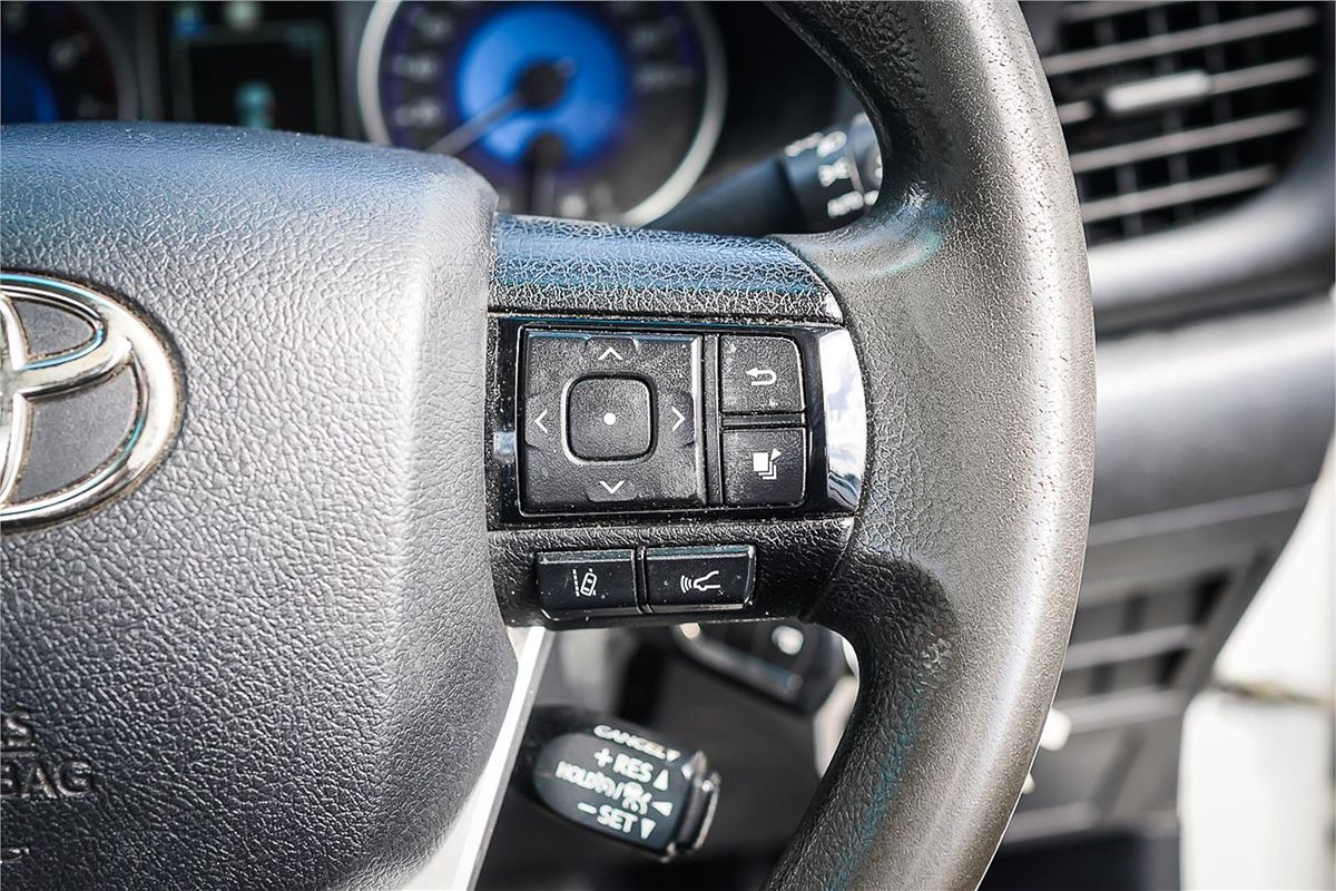 2019 Toyota Hilux Workmate TGN121R Rear Wheel Drive