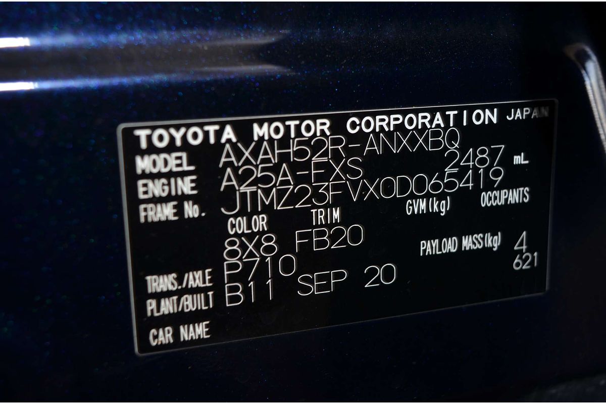 2020 Toyota RAV4 GX AXAH52R