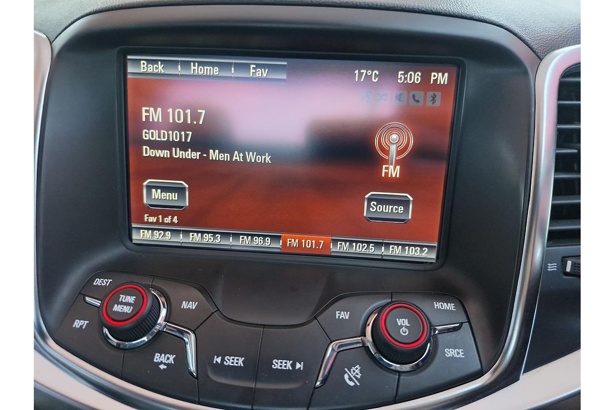 2013 Holden Ute SS V Redline VF Rear Wheel Drive