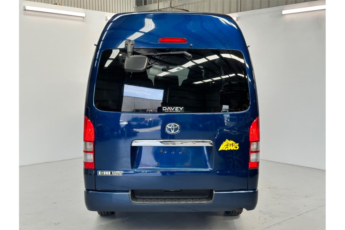 2011 Toyota Hiace DX GL PKG 4WD KDH206