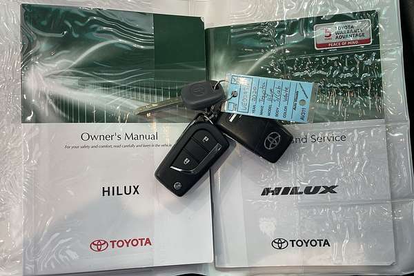 2020 Toyota Hilux Workmate TGN121R Rear Wheel Drive