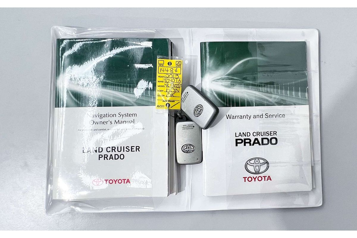 2013 Toyota Landcruiser Prado GXL KDJ150R