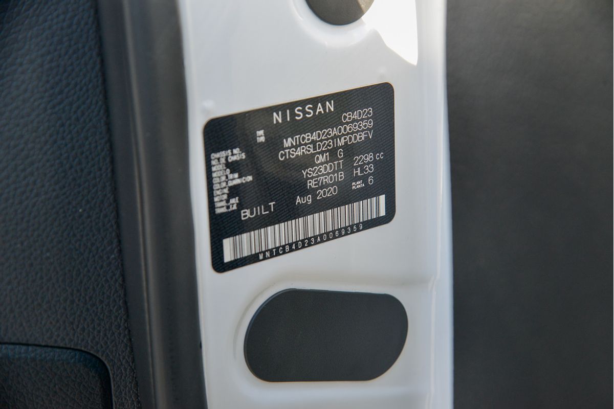 2020 Nissan Navara SL D23 Series 4 4X4