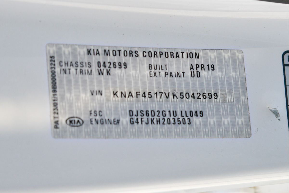 2019 Kia Cerato GT BD