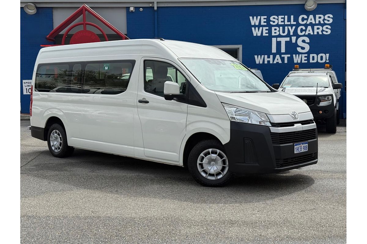 2020 Toyota Hiace Commuter GDH322R ELWB High Roof