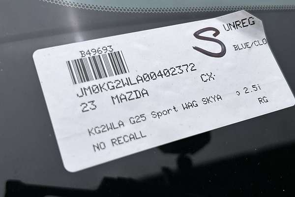 2023 Mazda CX-8 G25 Sport KG Series
