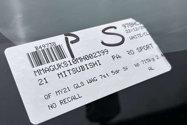 2021 Mitsubishi Pajero Sport GLS QF