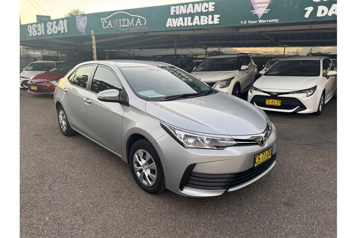 2019 Toyota COROLLA ASCENT ZRE172R MY17