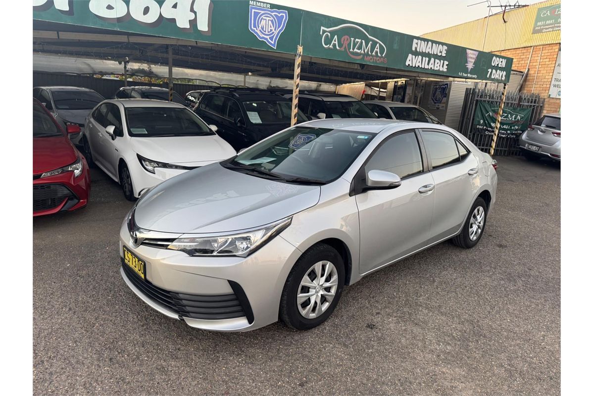 2019 Toyota COROLLA ASCENT ZRE172R MY17