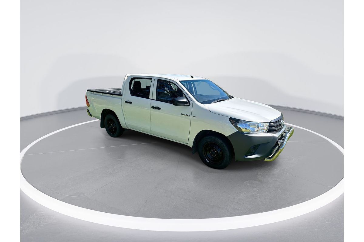 2017 Toyota Hilux Workmate TGN121R Rear Wheel Drive