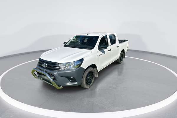 2017 Toyota Hilux Workmate TGN121R Rear Wheel Drive