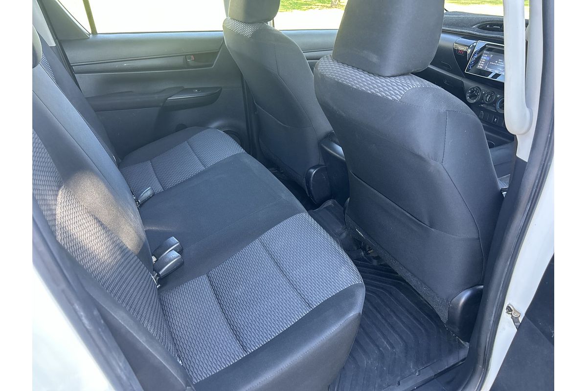 2017 Toyota Hilux Workmate TGN121R Rear Wheel Drive