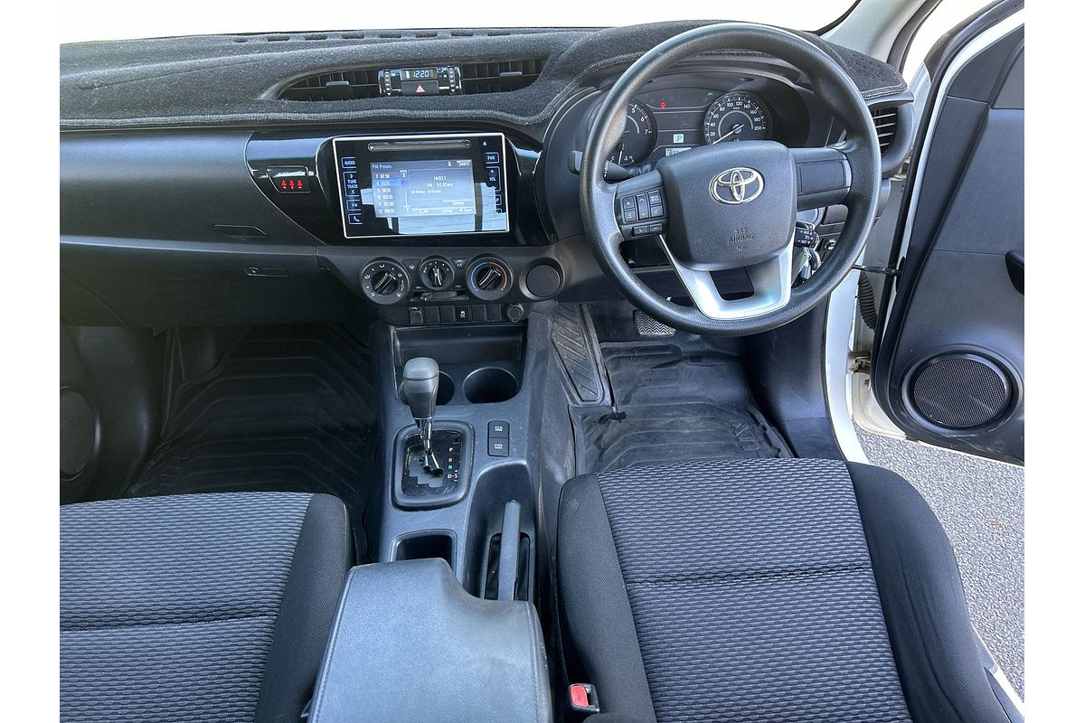 2017 Toyota Hilux Workmate TGN121R Rear Wheel Drive