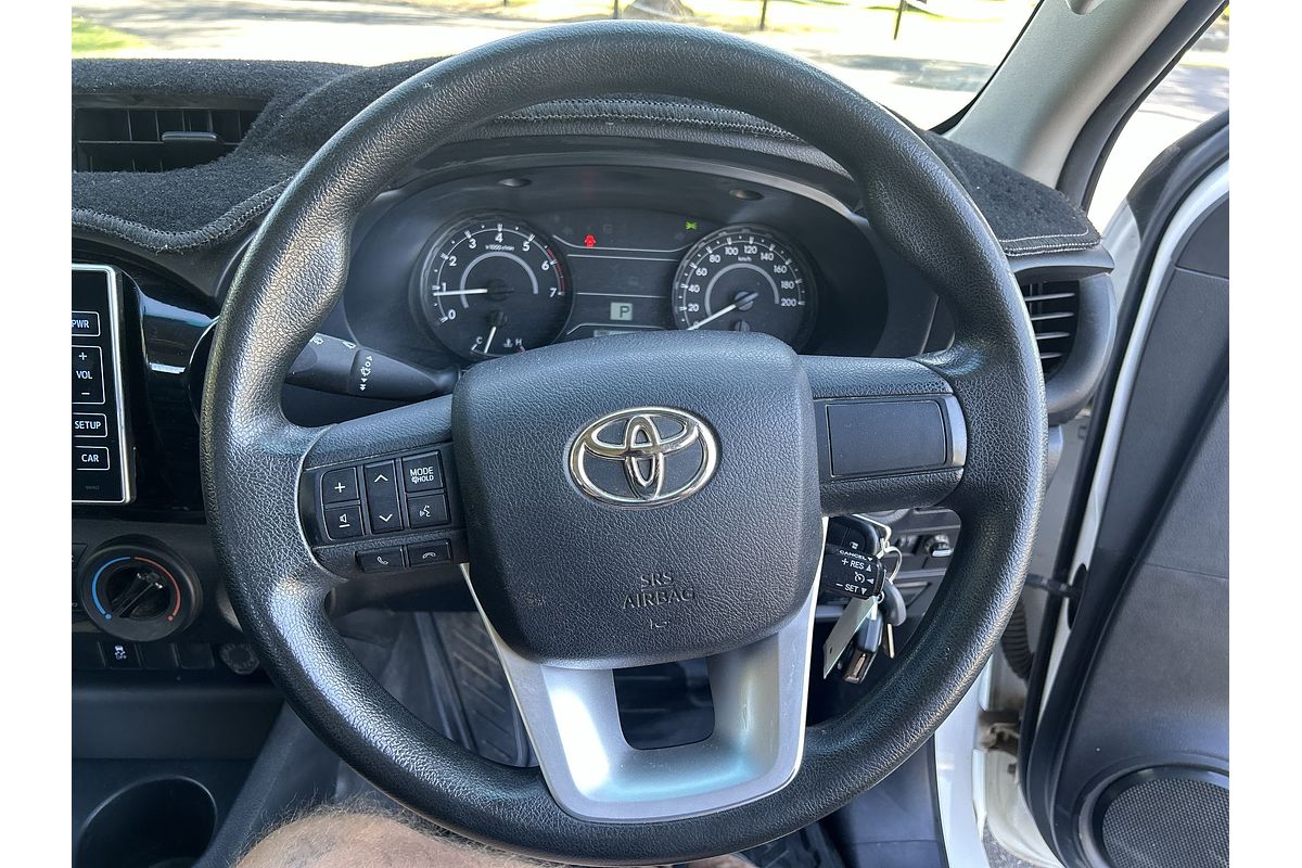 2017 Toyota Hilux Workmate TGN121R Rear Wheel Drive