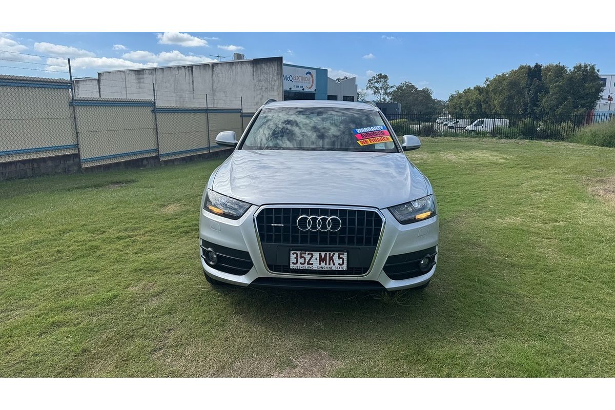 2013 Audi Q3 2.0 TDI Quattro (103kW) 8U MY14