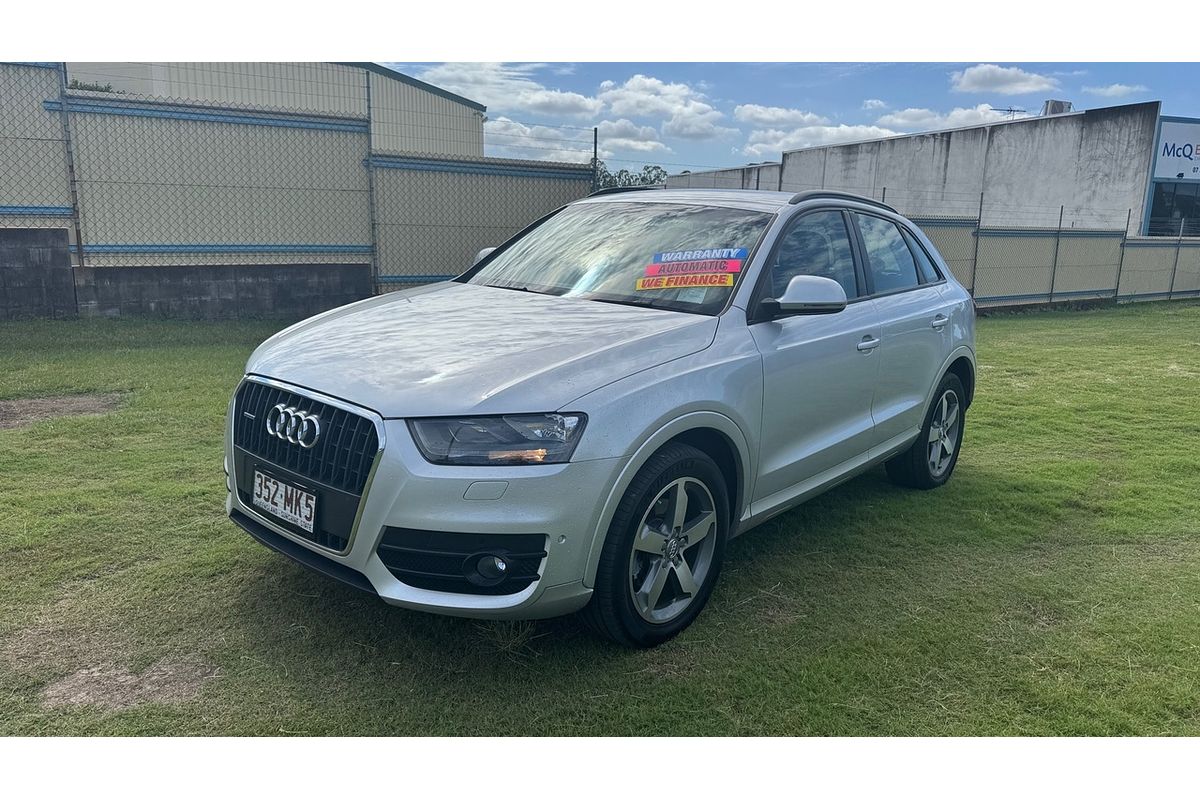 2013 Audi Q3 2.0 TDI Quattro (103kW) 8U MY14
