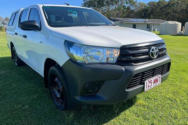 2017 Toyota Hilux Workmate GUN122R Rear Wheel Drive