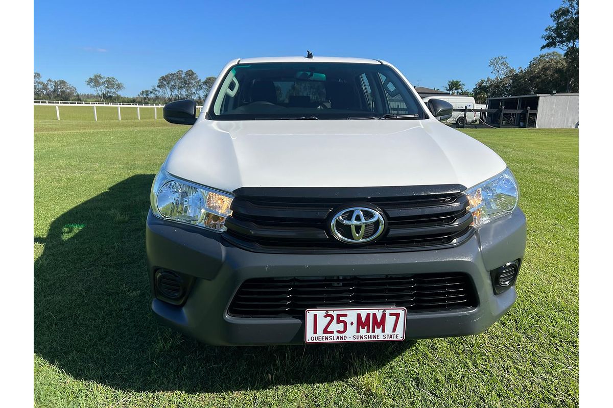 2017 Toyota Hilux Workmate GUN122R Rear Wheel Drive