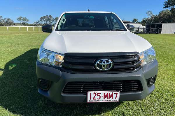 2017 Toyota Hilux Workmate GUN122R Rear Wheel Drive