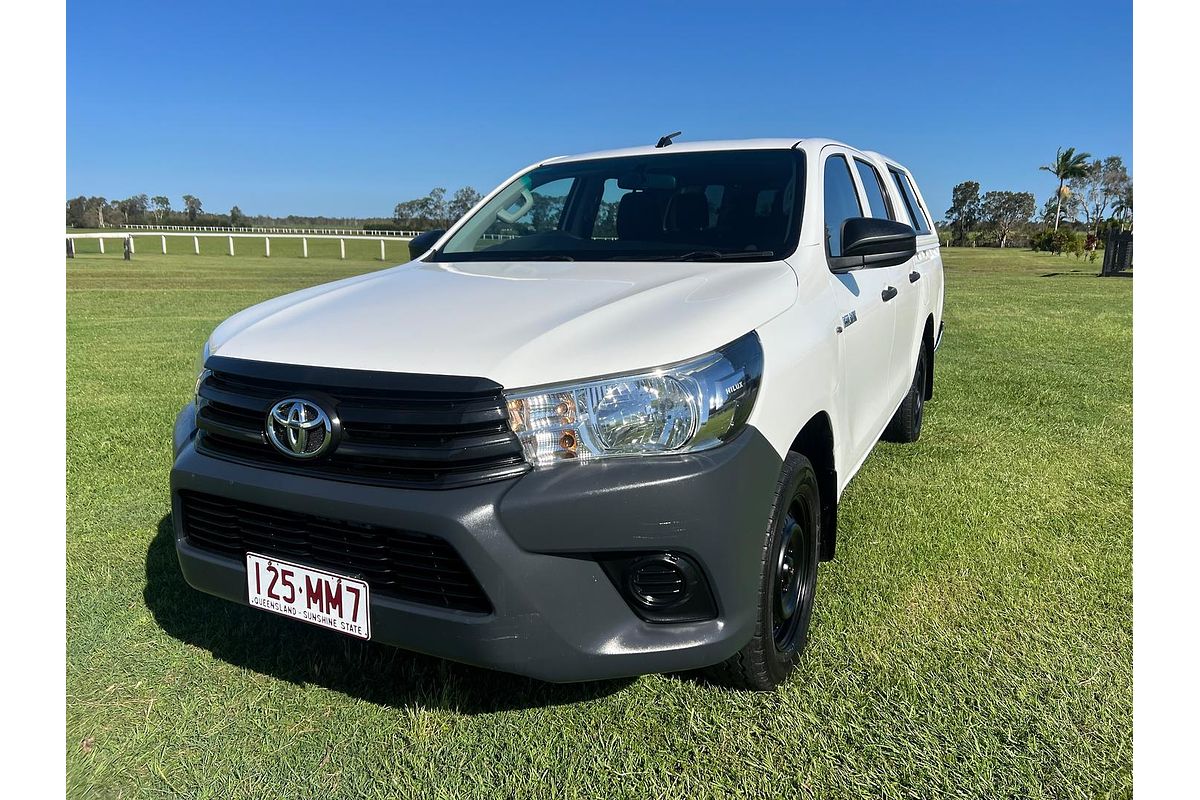 2017 Toyota Hilux Workmate GUN122R Rear Wheel Drive