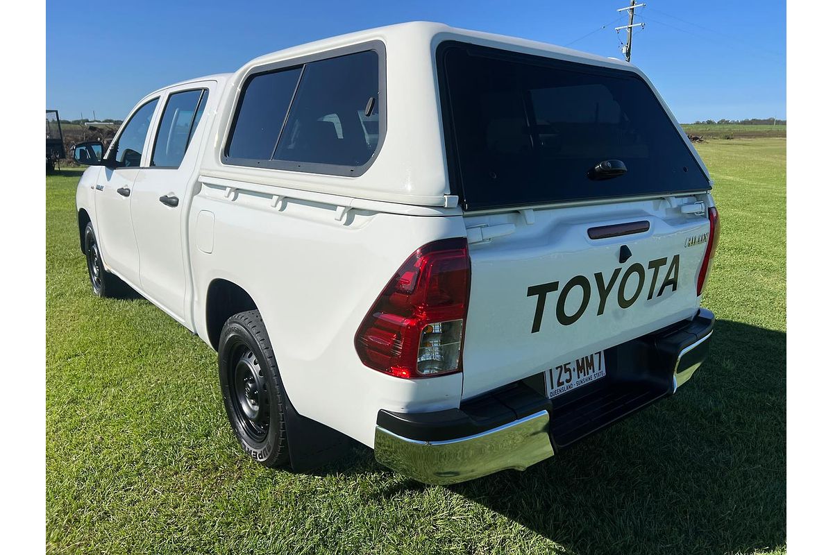 2017 Toyota Hilux Workmate GUN122R Rear Wheel Drive