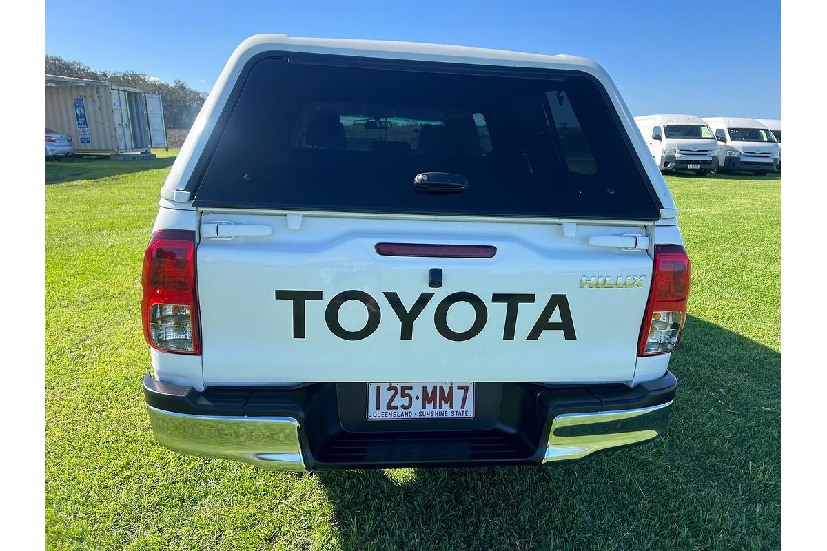 2017 Toyota Hilux Workmate GUN122R Rear Wheel Drive