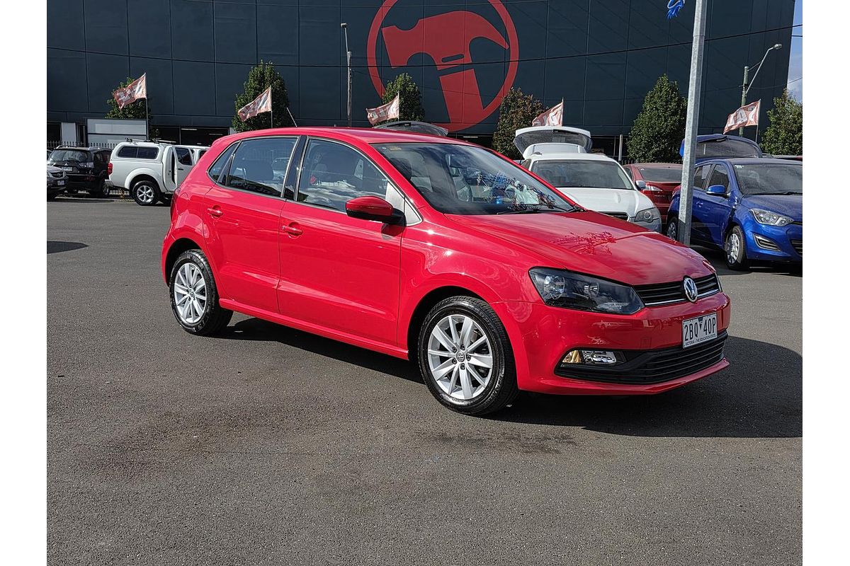 2017 Volkswagen Polo 81TSI Urban+ 6R