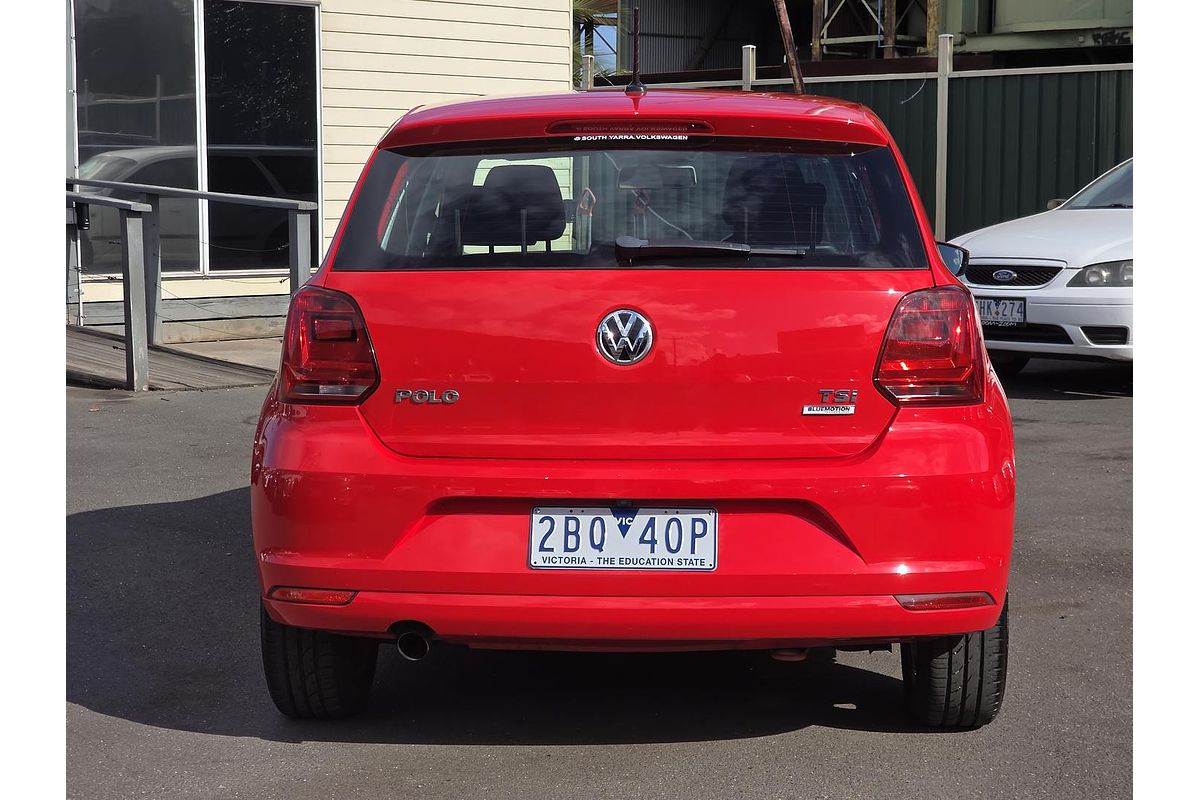 2017 Volkswagen Polo 81TSI Urban+ 6R