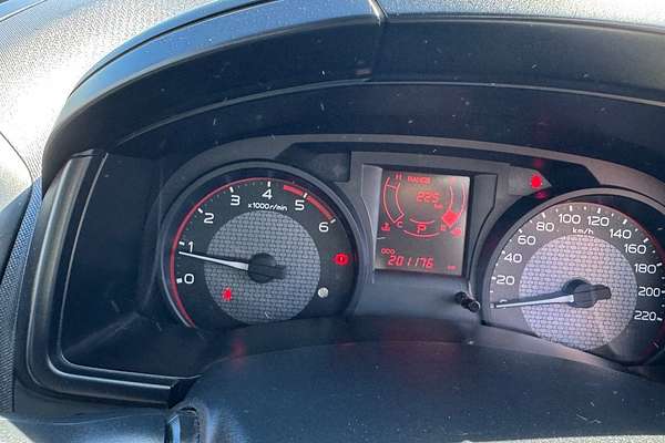 2017 Isuzu D-MAX SX HI-Ride (4x2) TF MY15.5 Rear Wheel Drive
