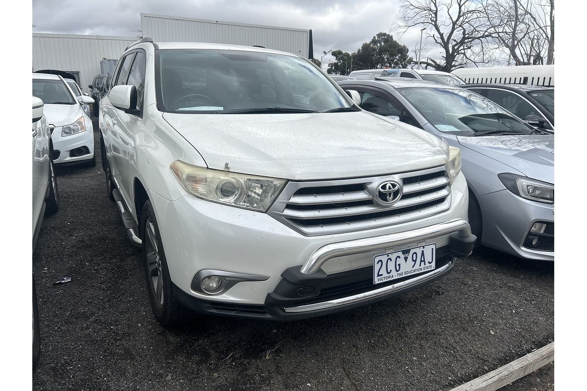 2012 Toyota Kluger KX-S (FWD) GSU40R MY11 Upgrade