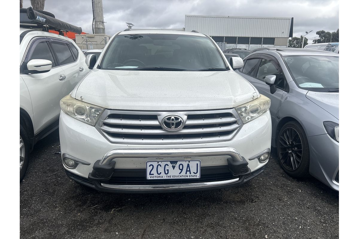 2012 Toyota Kluger KX-S (FWD) GSU40R MY11 Upgrade
