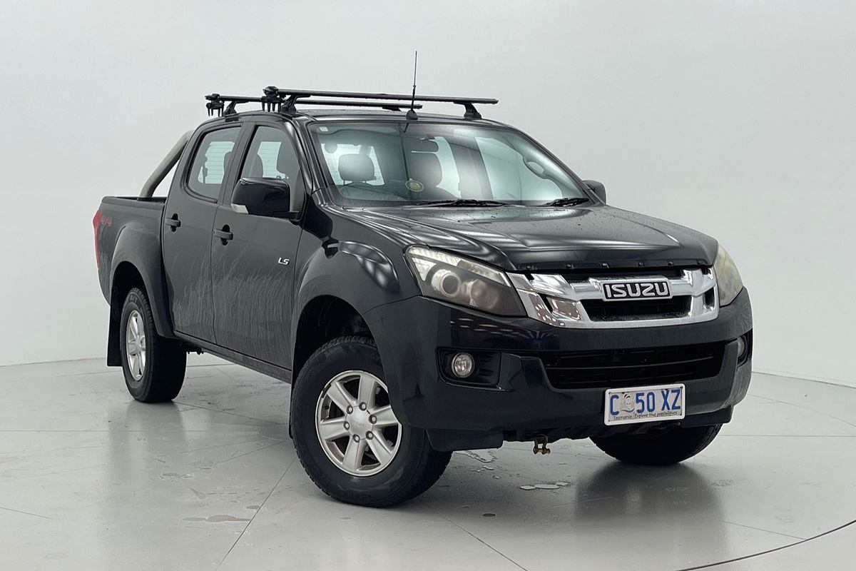 2012 Isuzu D-MAX X-RUNNER (4x4) 5 SP MANUAL CREW CAB UTILITY DT4 DIESEL