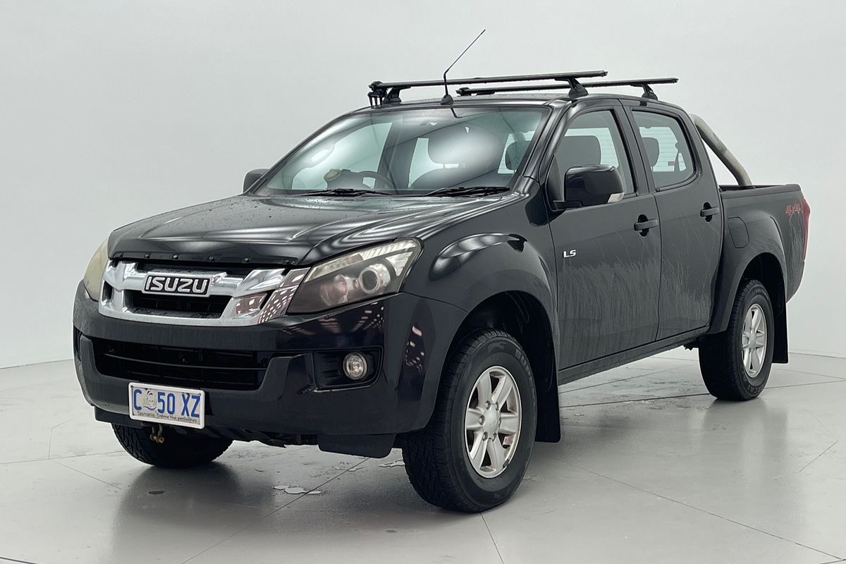 2012 Isuzu D-MAX X-RUNNER (4x4) 5 SP MANUAL CREW CAB UTILITY DT4 DIESEL