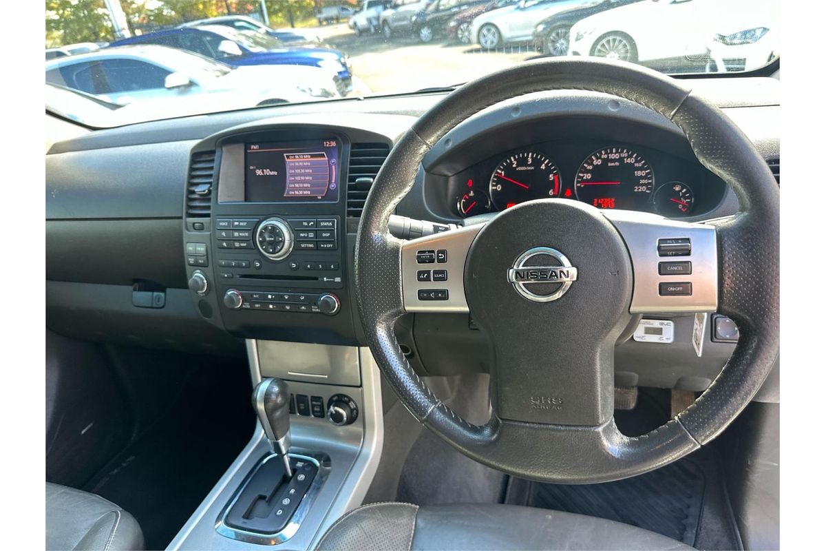 2012 Nissan Navara ST-X 550 D40 Series 5 4X4