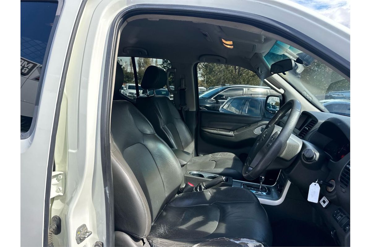 2012 Nissan Navara ST-X 550 D40 Series 5 4X4