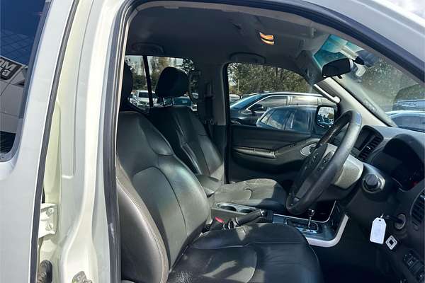 2012 Nissan Navara ST-X 550 D40 Series 5 4X4
