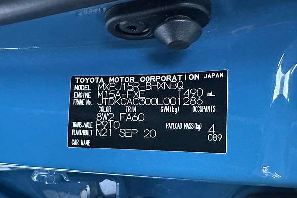 2020 Toyota Yaris Cross