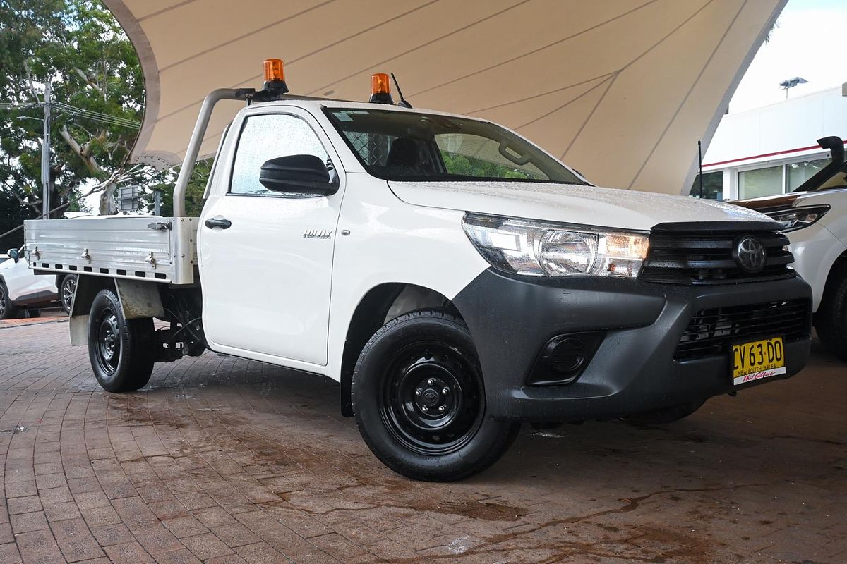2019 Toyota Hilux Workmate TGN121R Rear Wheel Drive