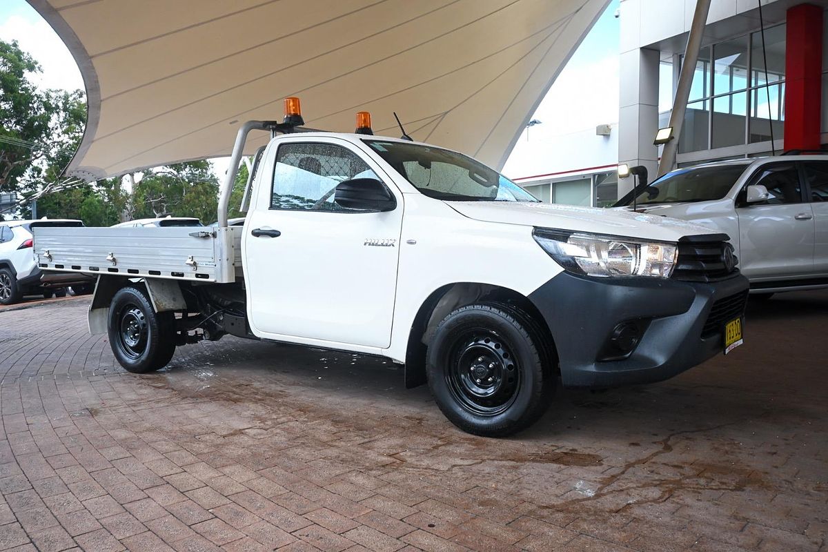 2019 Toyota Hilux Workmate TGN121R Rear Wheel Drive