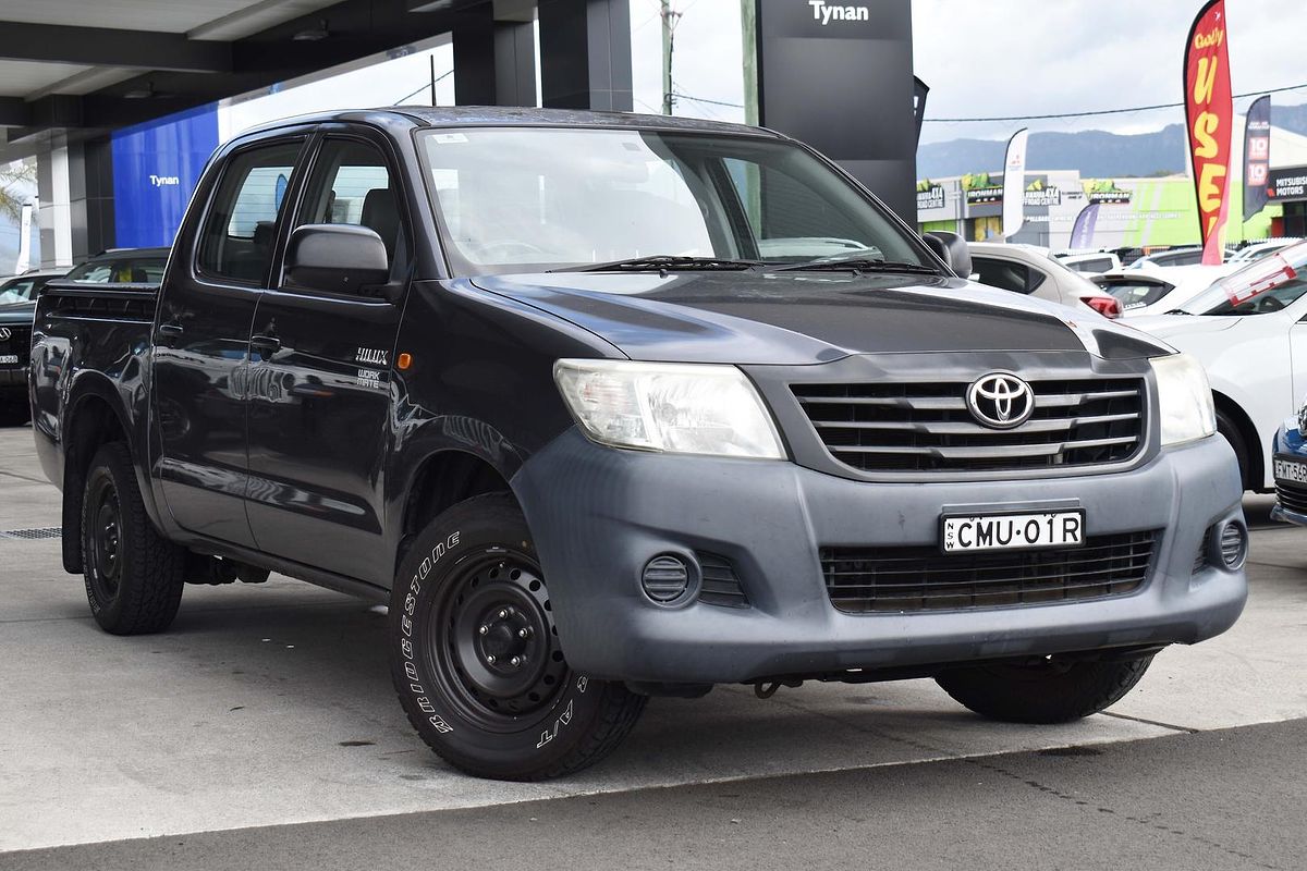 2012 Toyota Hilux Workmate TGN16R Rear Wheel Drive