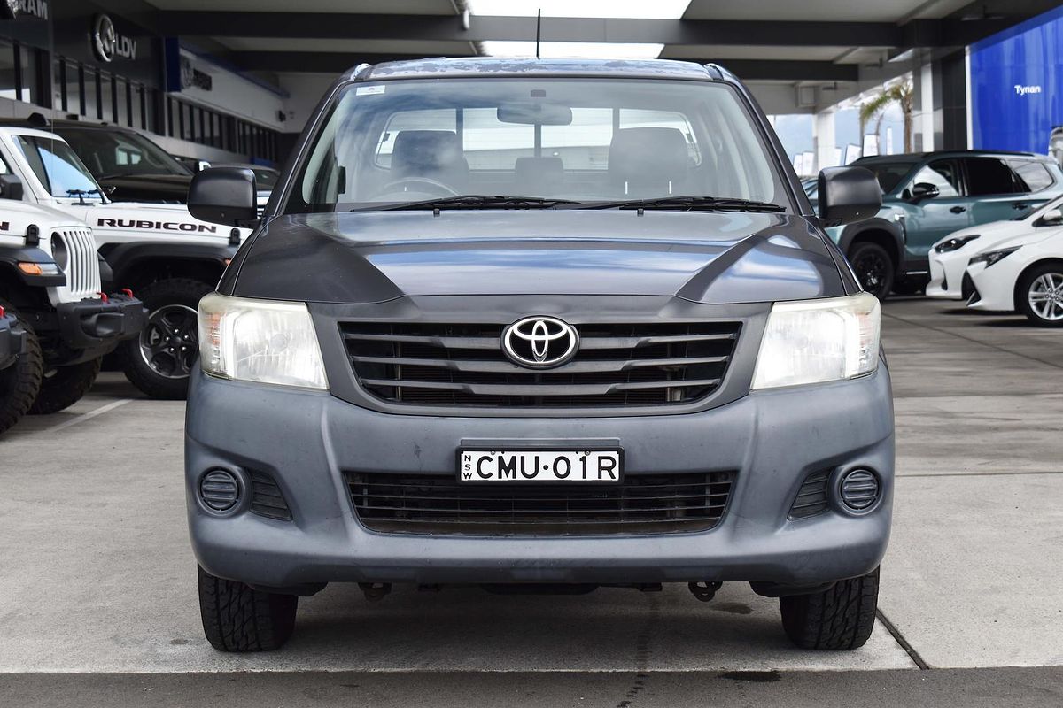 2012 Toyota Hilux Workmate TGN16R Rear Wheel Drive