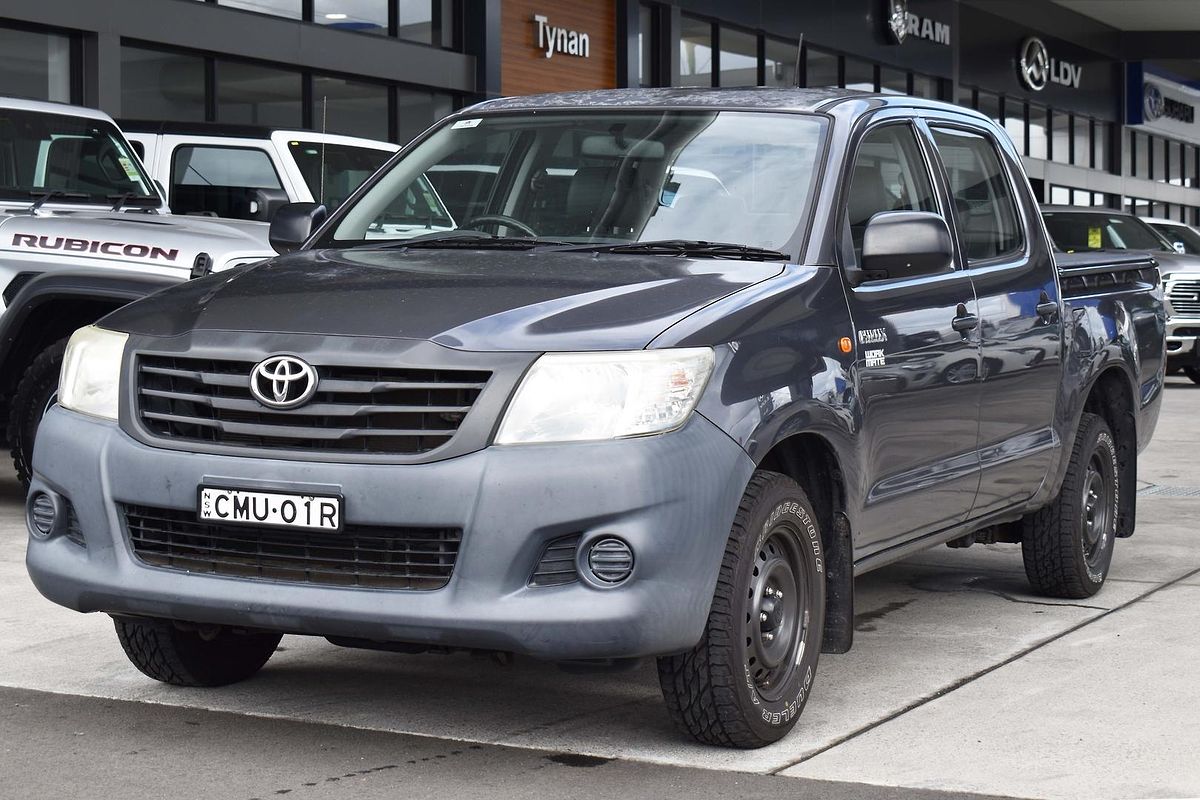2012 Toyota Hilux Workmate TGN16R Rear Wheel Drive