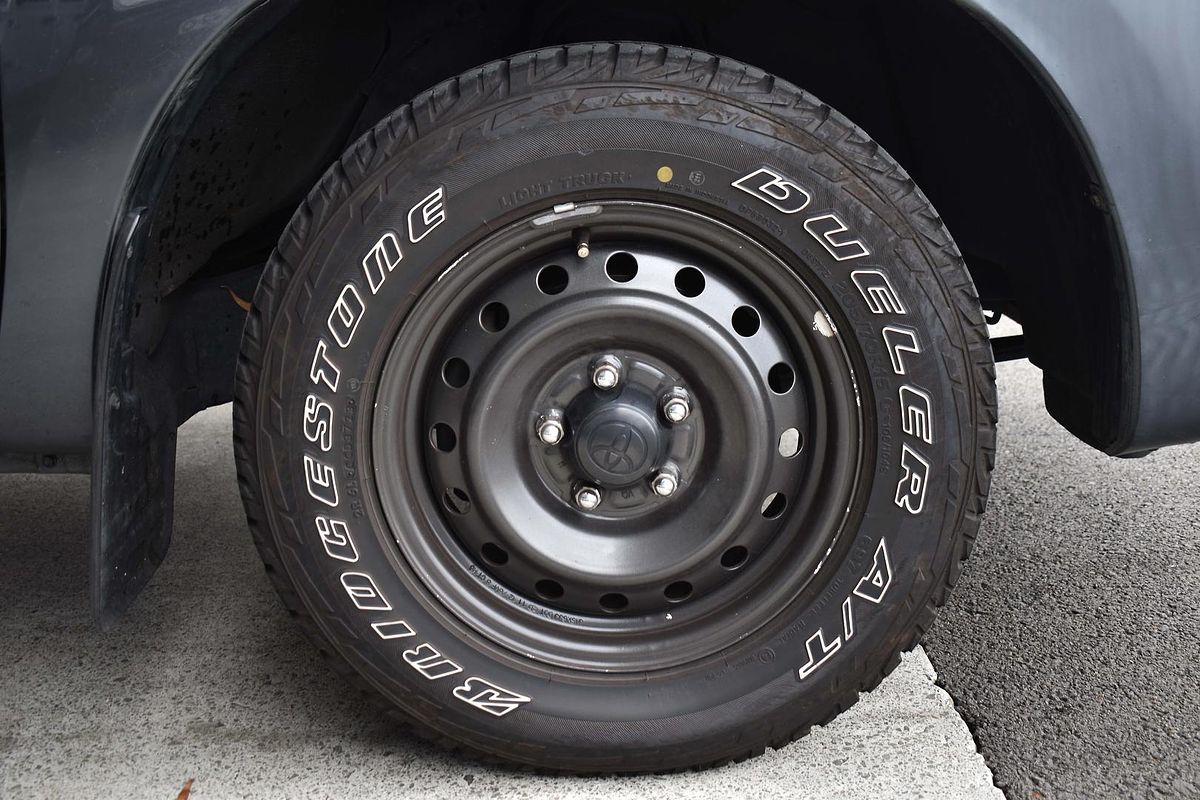 2012 Toyota Hilux Workmate TGN16R Rear Wheel Drive