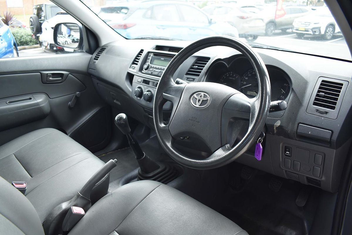 2012 Toyota Hilux Workmate TGN16R Rear Wheel Drive